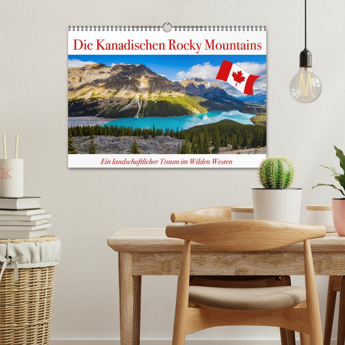 Bild: 9783435092031 | Die Kanadischen Rocky Mountains (Wandkalender 2025 DIN A3 quer),...