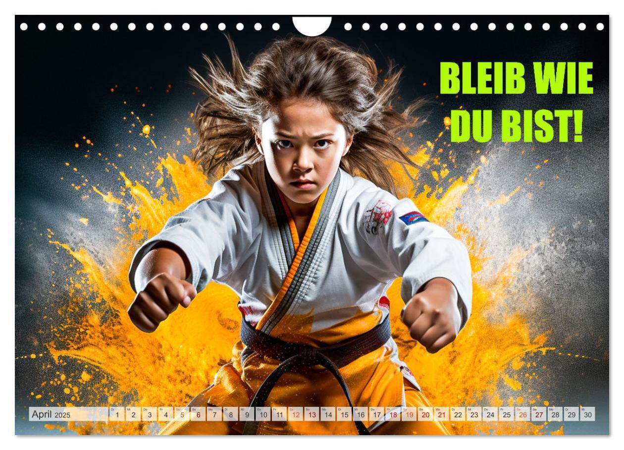 Bild: 9783383845895 | Judo und Motivation (Wandkalender 2025 DIN A4 quer), CALVENDO...