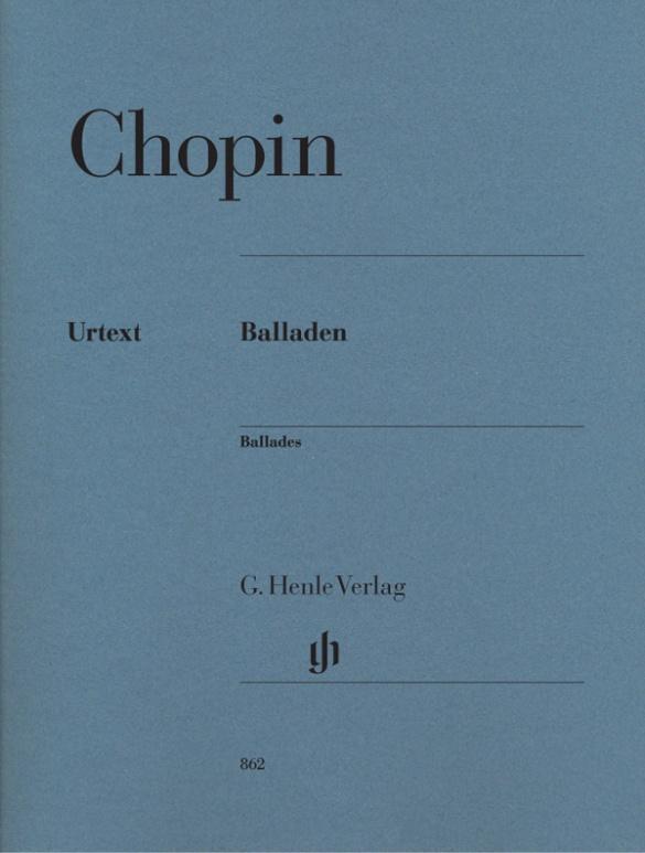 Cover: 9790201808628 | Chopin, Frédéric - Balladen | Instrumentation: Piano solo | Chopin