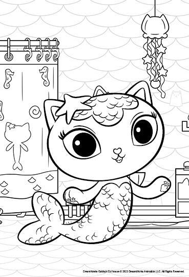 Bild: 9783833243882 | Gabby's Dollhouse: Katzenstarker Sticker- und Malspaß | Taschenbuch