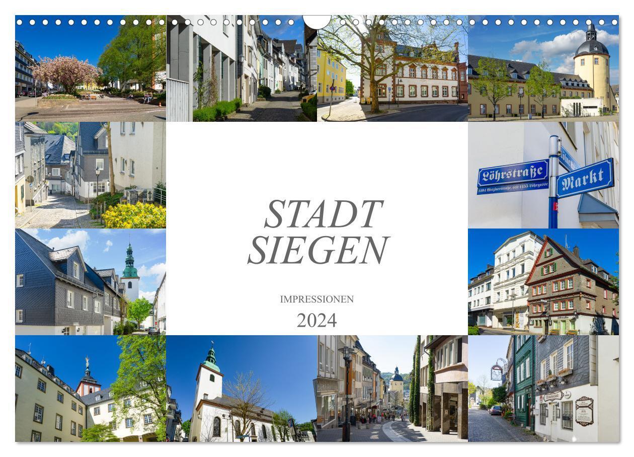 Cover: 9783675654587 | Stadt Siegen Impressionen (Wandkalender 2024 DIN A3 quer), CALVENDO...
