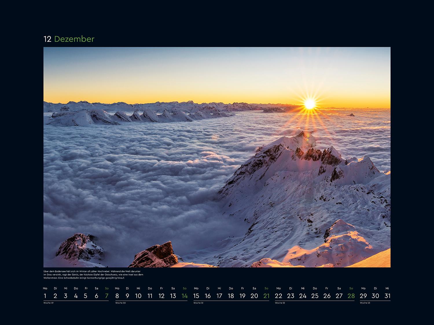 Bild: 9783965913653 | Wildnis Alpen - KUNTH Wandkalender 2025 | Kalender | 14 S. | Deutsch