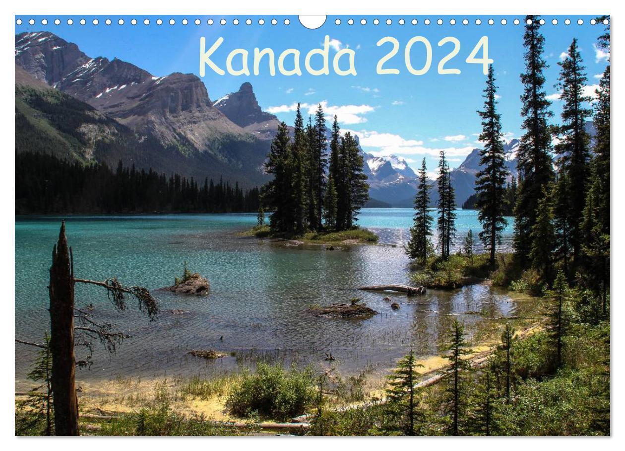 Cover: 9783675638266 | Kanada 2024 (Wandkalender 2024 DIN A3 quer), CALVENDO Monatskalender