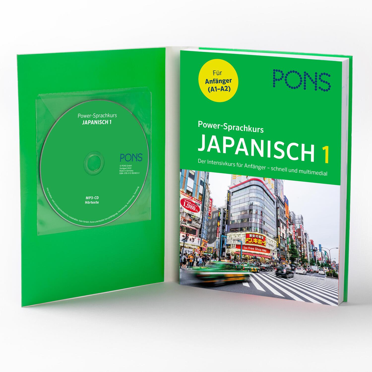 Bild: 9783125624023 | PONS Power-Sprachkurs Japanisch 1 | Taschenbuch | 206 S. | Deutsch