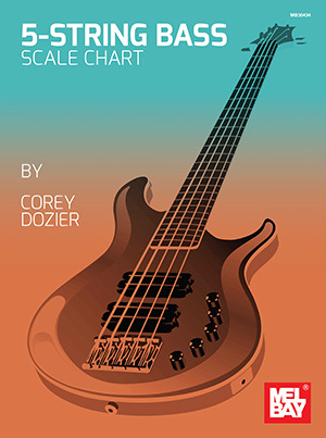 Cover: 9780786685714 | 5-String Bass Scale Chart | Corey Dozier | Taschenbuch | Grifftabelle
