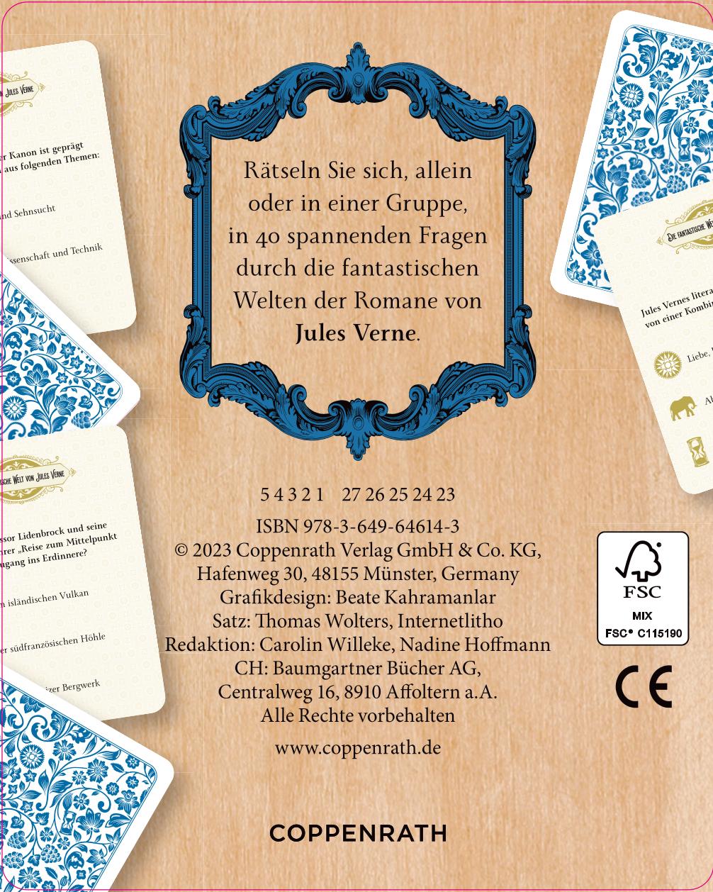 Rückseite: 9783649646143 | Jules Verne - Fantastische Welten - Das Quiz | Taschenbuch | 41 S.