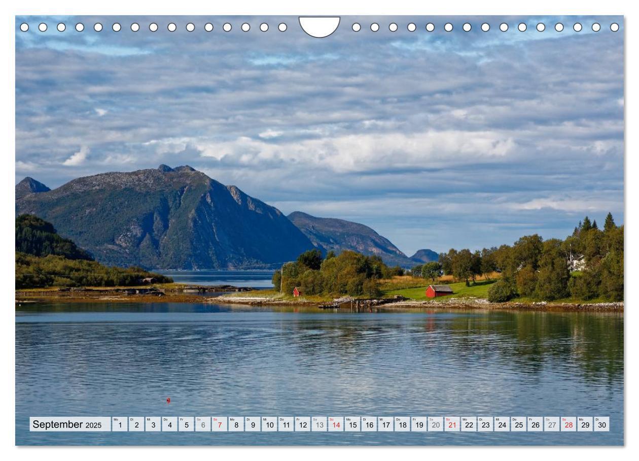 Bild: 9783435618194 | Hurtigruten - Faszination Natur (Wandkalender 2025 DIN A4 quer),...