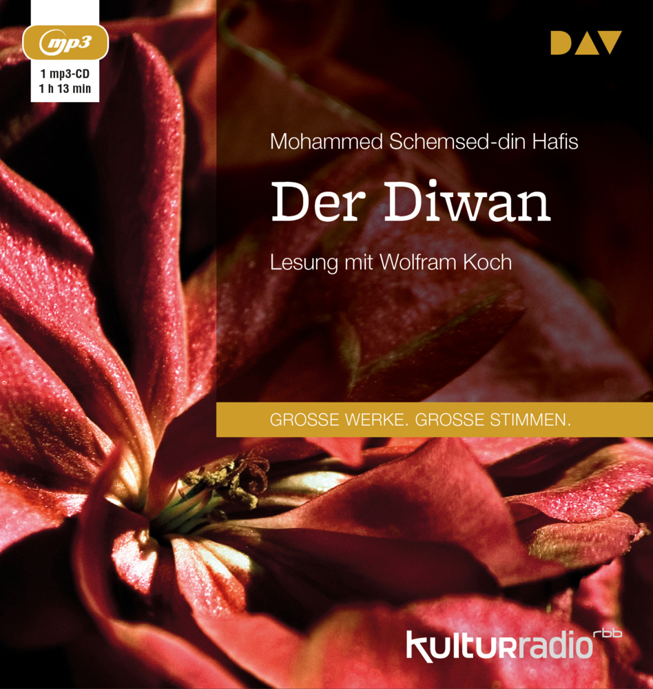 Cover: 9783742406903 | Der Diwan, 1 Audio-CD, 1 MP3 | Mohammed Schemsed-din Hafis | Audio-CD