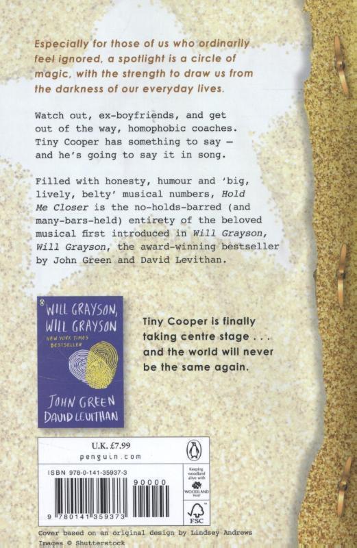Rückseite: 9780141359373 | Hold Me Closer | The Tiny Cooper Story | David Levithan | Taschenbuch