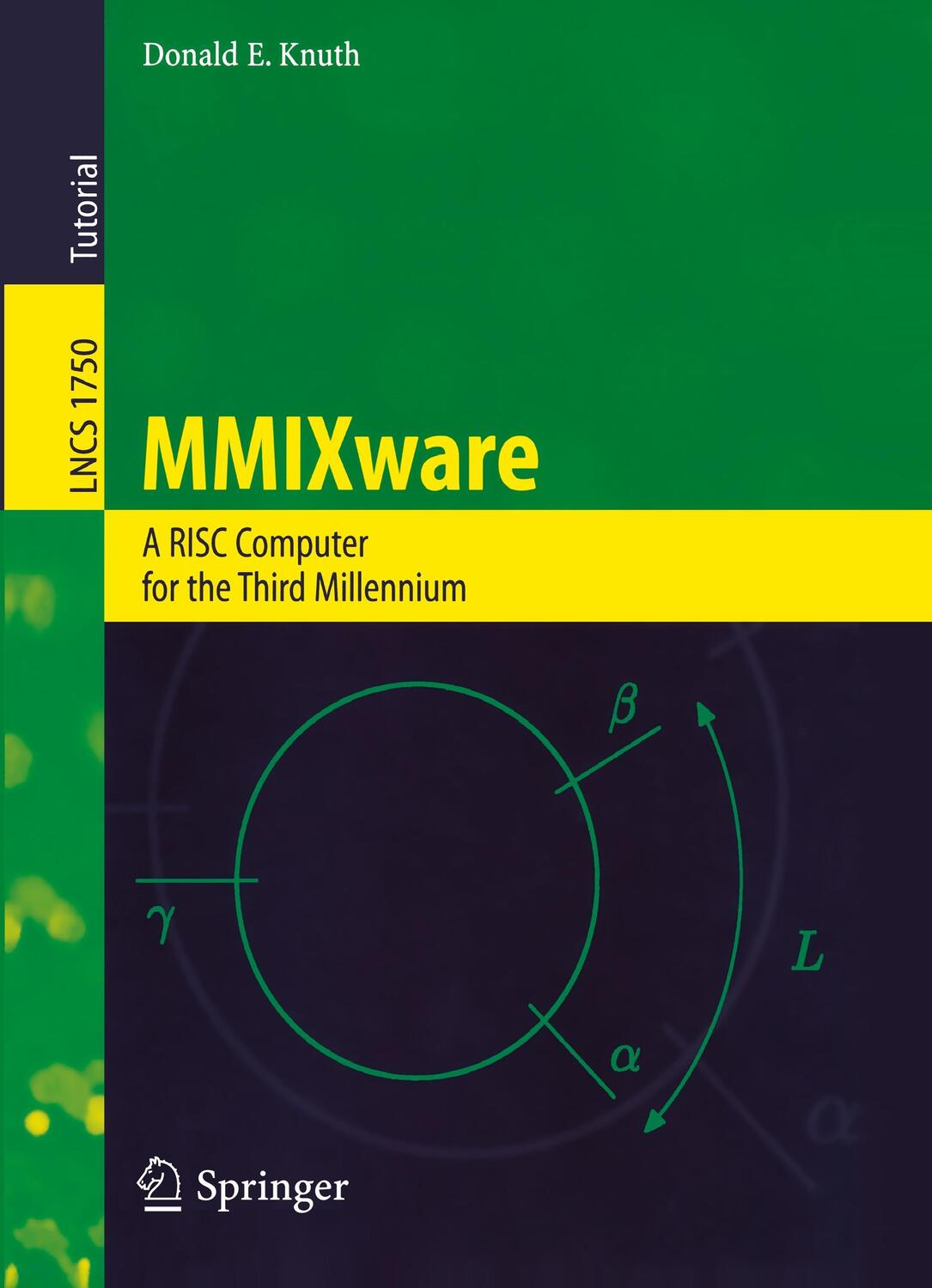 Cover: 9783540669388 | MMIXware | A RISC Computer for the Third Millennium | Donald E. Knuth