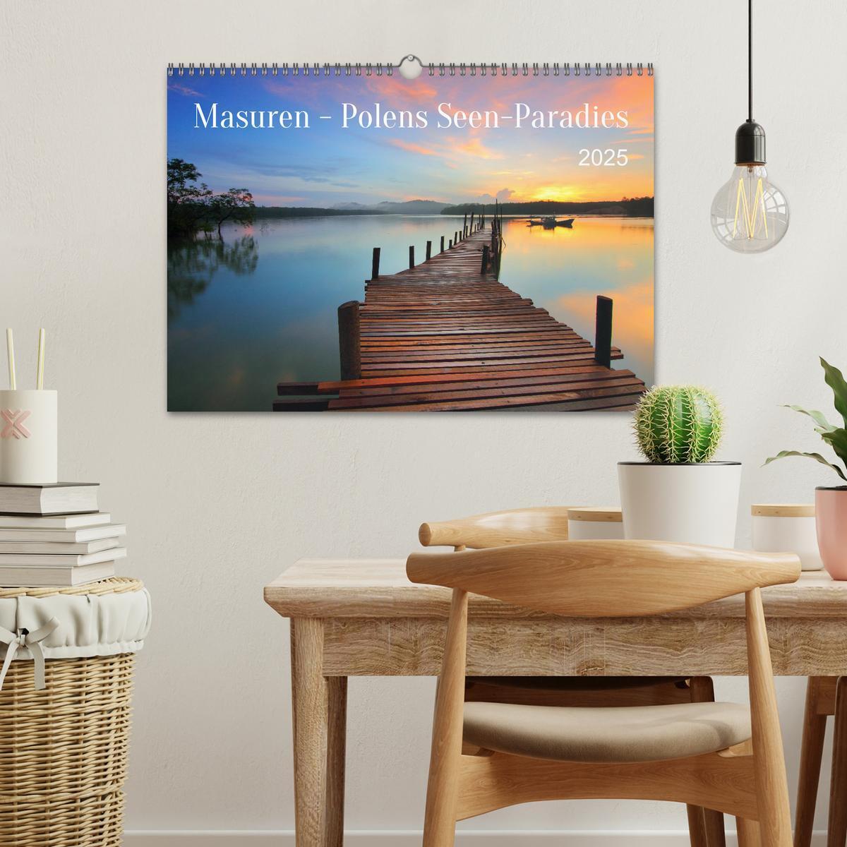 Bild: 9783383935510 | Masuren - Polens Seen-Paradies (Wandkalender 2025 DIN A3 quer),...