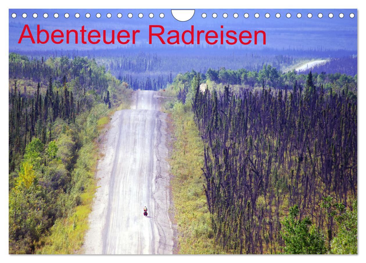 Cover: 9783435552559 | Abenteuer Radreisen (Wandkalender 2025 DIN A4 quer), CALVENDO...