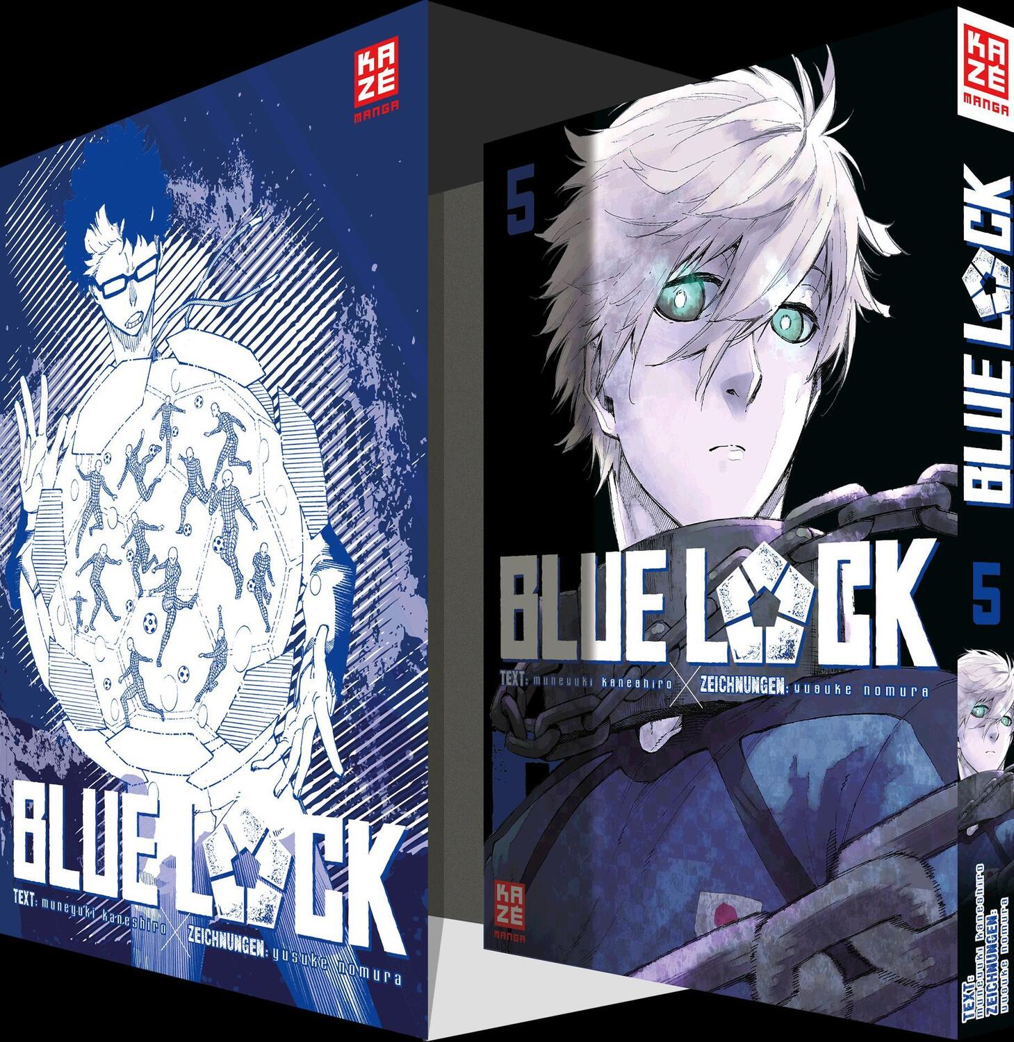 Cover: 9782889516186 | Blue Lock - Band 5 mit Sammelschuber | Yusuke Nomura | Taschenbuch