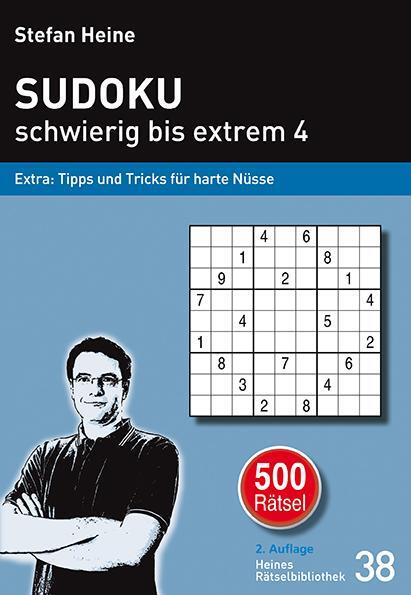 Cover: 9783939940371 | SUDOKU - schwierig bis extrem 4 | Stefan Heine | Taschenbuch | 272 S.