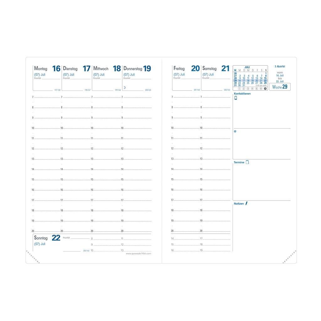 Bild: 3371010486687 | Taschenkalender Akademiker Club bronze 2024/2025 | Quo Vadis | Buch