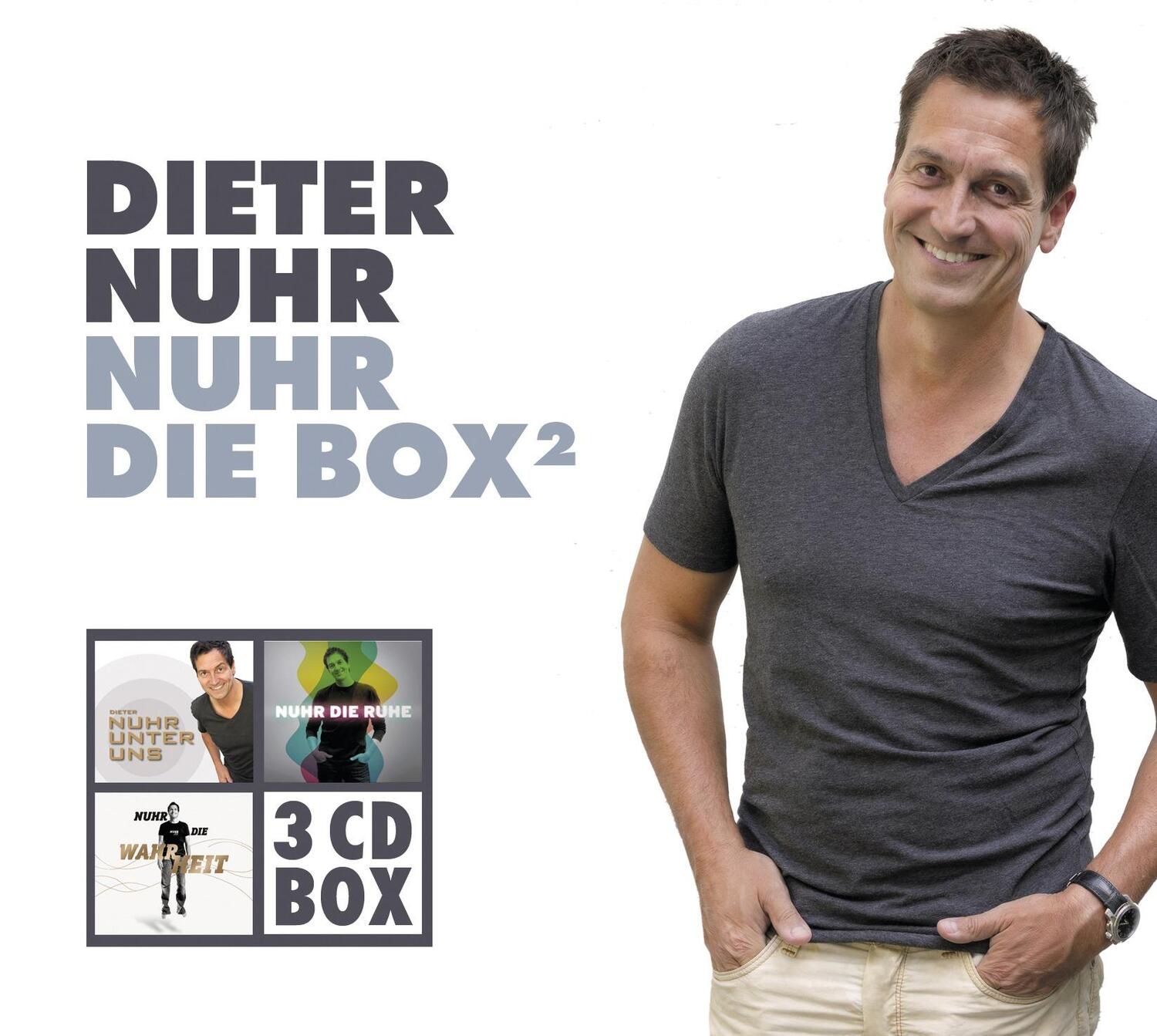 Cover: 9783837115932 | Nuhr die Box 2 | Dieter Nuhr | Audio-CD | WortArt | 3 Audio-CDs | 2012