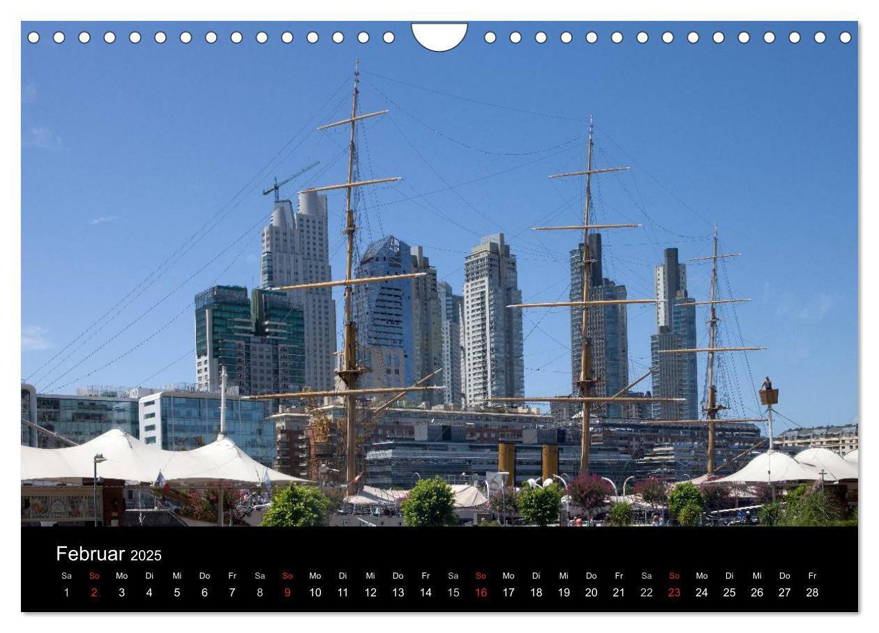 Bild: 9783435644995 | Buenos Aires (Wandkalender 2025 DIN A4 quer), CALVENDO Monatskalender