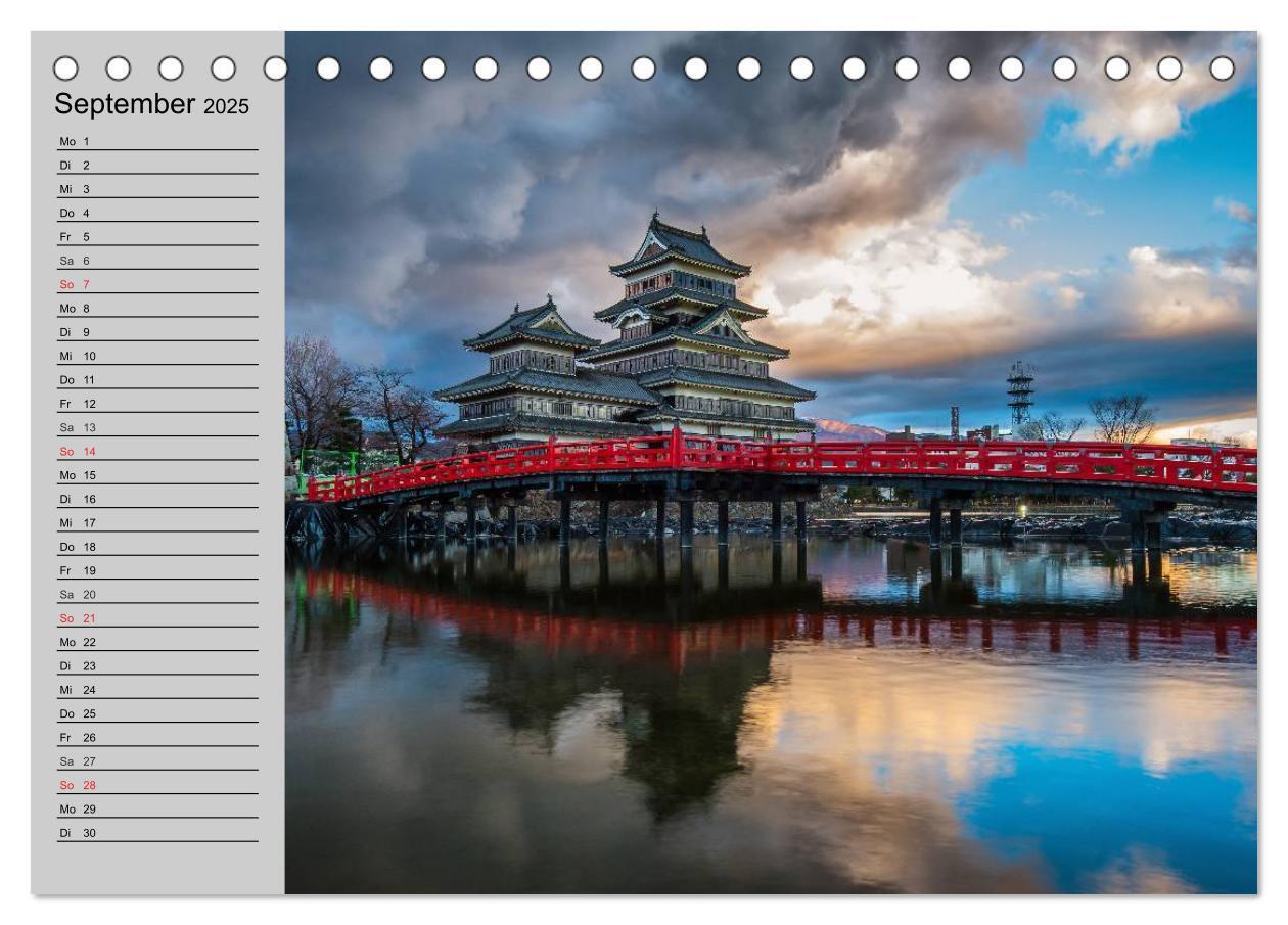 Bild: 9783435534210 | Japan ¿ Impressionen (Tischkalender 2025 DIN A5 quer), CALVENDO...