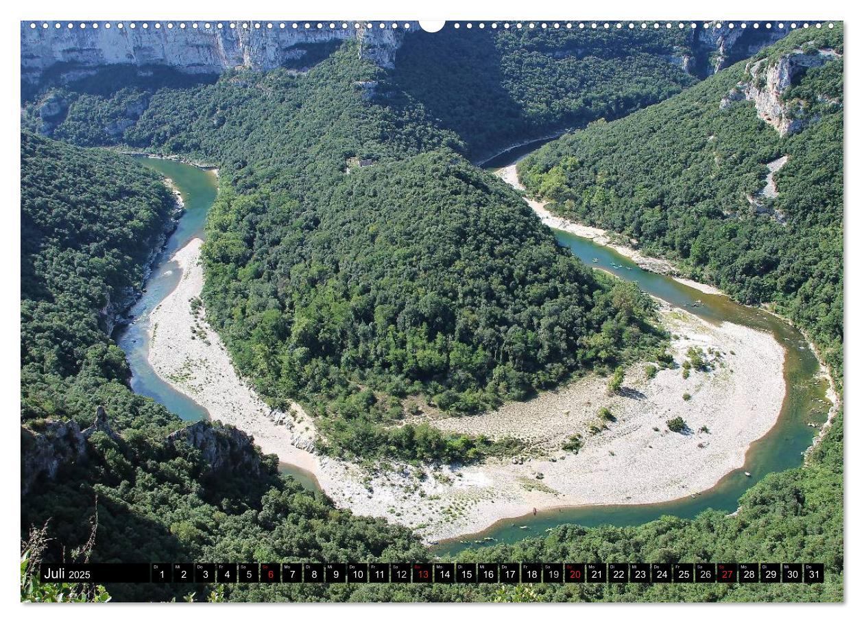 Bild: 9783435532636 | Ardèche, Grand Canyon Europas (Wandkalender 2025 DIN A2 quer),...