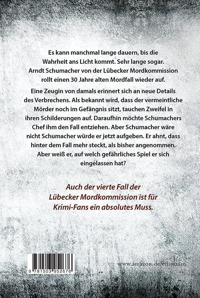 Rückseite: 9781503952676 | Totenblässe | Salim Güler | Taschenbuch | Ein Lübeck-Krimi | Paperback