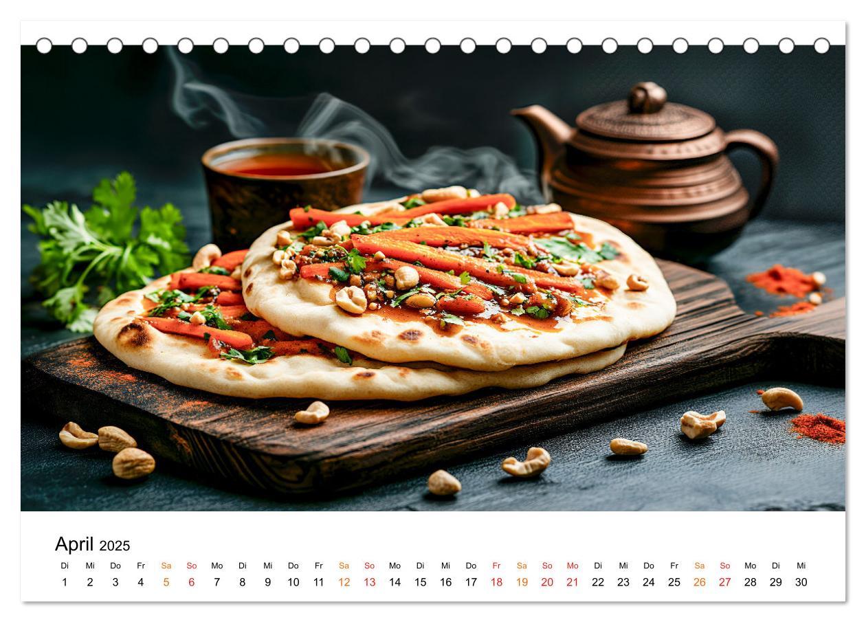 Bild: 9783457231302 | Vegane Leckerbissen (Tischkalender 2025 DIN A5 quer), CALVENDO...