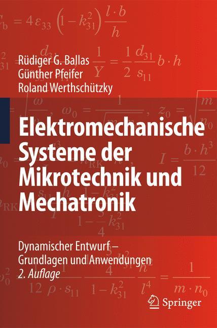 Cover: 9783540893172 | Elektromechanische Systeme der Mikrotechnik und Mechatronik | Buch