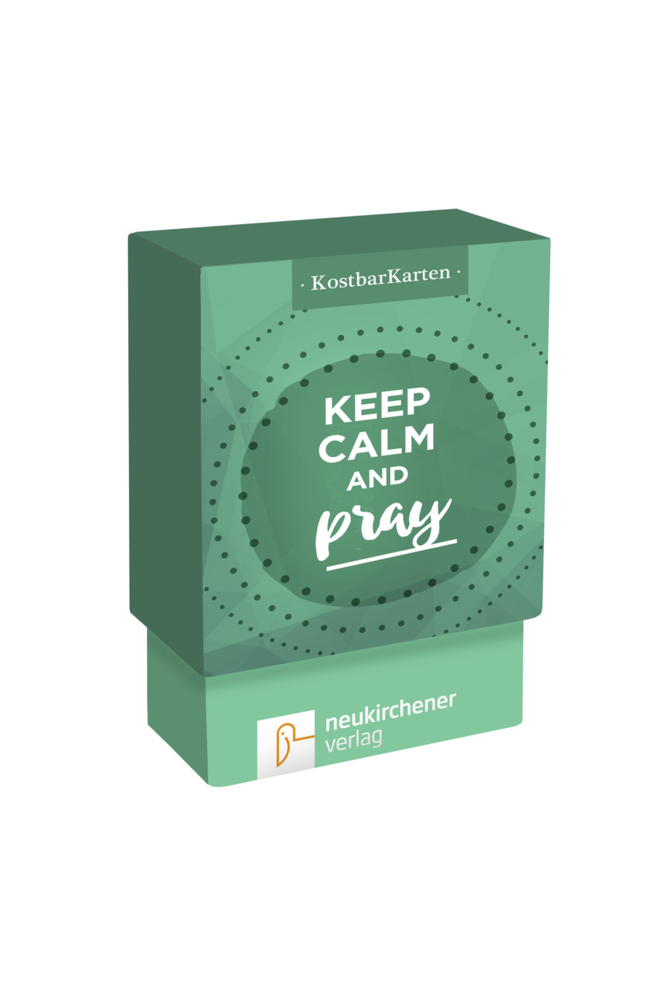 Cover: 9783761564837 | KostbarKarten: keep calm and pray | Anja Schäfer | Box | 2017