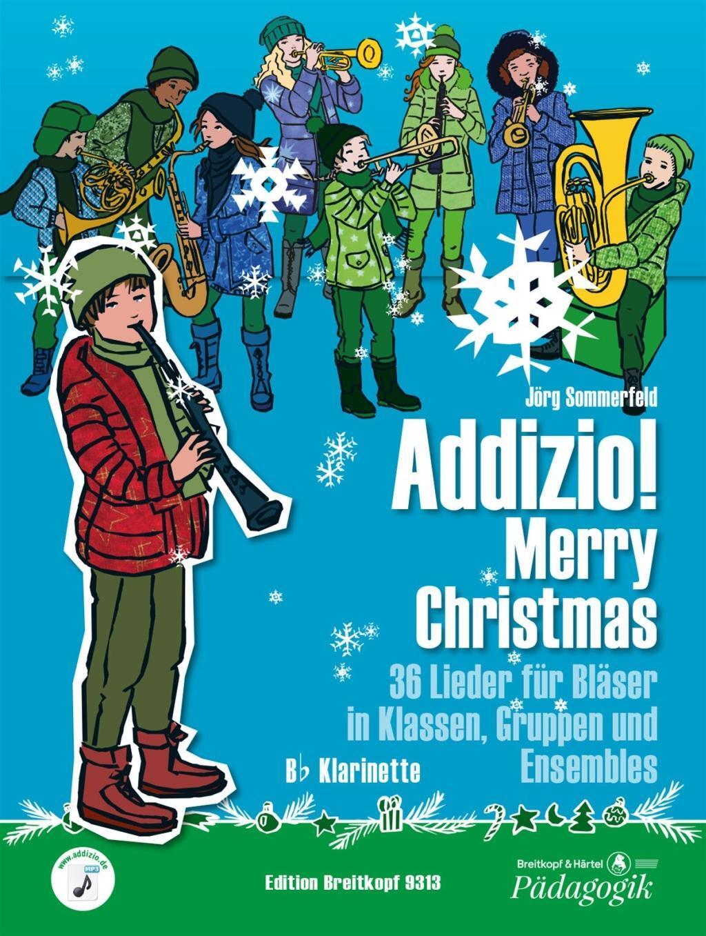 Cover: 9790004187777 | Addizio! ? Merry Christmas | 36 Christmas Songs | Jörg Sommerfeld
