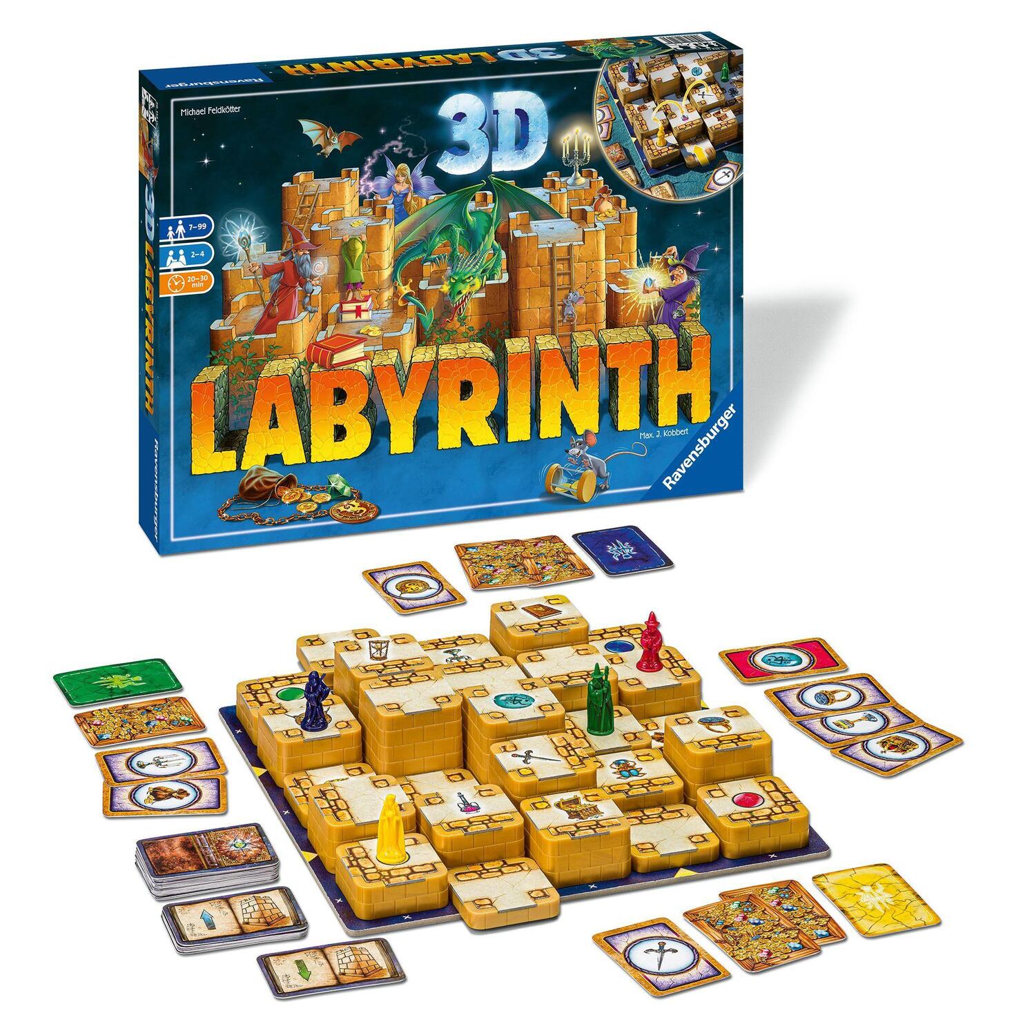 Bild: 4005556261130 | Das verrückte Labyrinth 3D | Spiel | Deutsch | 2019 | Ravensburger