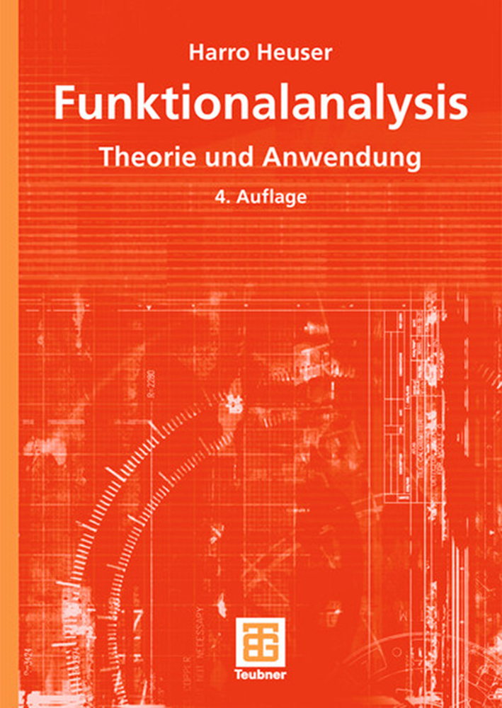 Cover: 9783835100268 | Funktionalanalysis | Theorie und Anwendung | Harro Heuser | Buch | ii