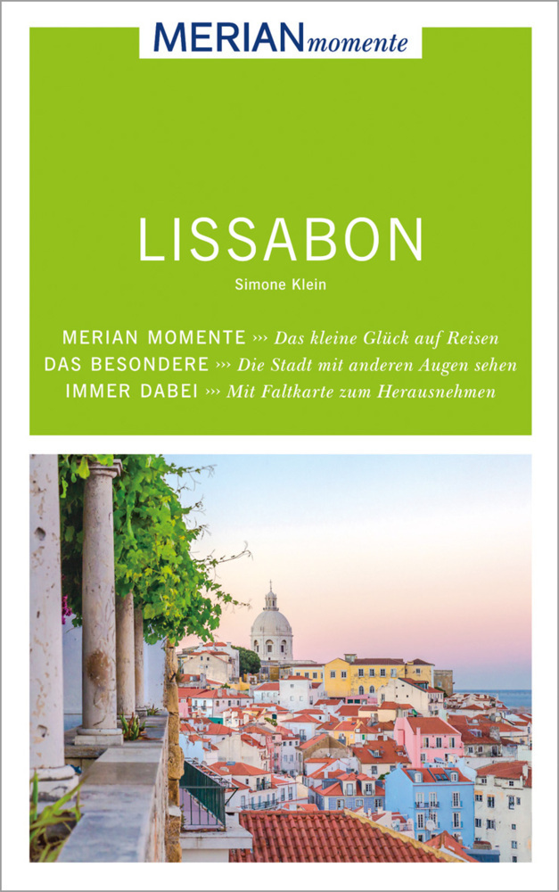 Cover: 9783834225726 | MERIAN momente Reiseführer Lissabon | Mit Extra-Karte zum Herausnehmen
