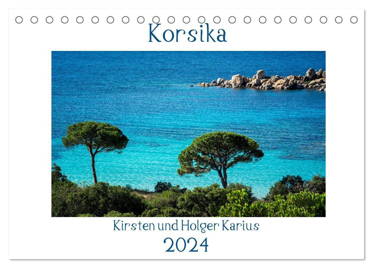 Cover: 9783383588969 | Korsika 2024 (Tischkalender 2024 DIN A5 quer), CALVENDO Monatskalender