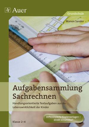 Cover: 9783403066002 | Aufgabensammlung Sachrechnen Klasse 2-4 | Manon Sander | Taschenbuch
