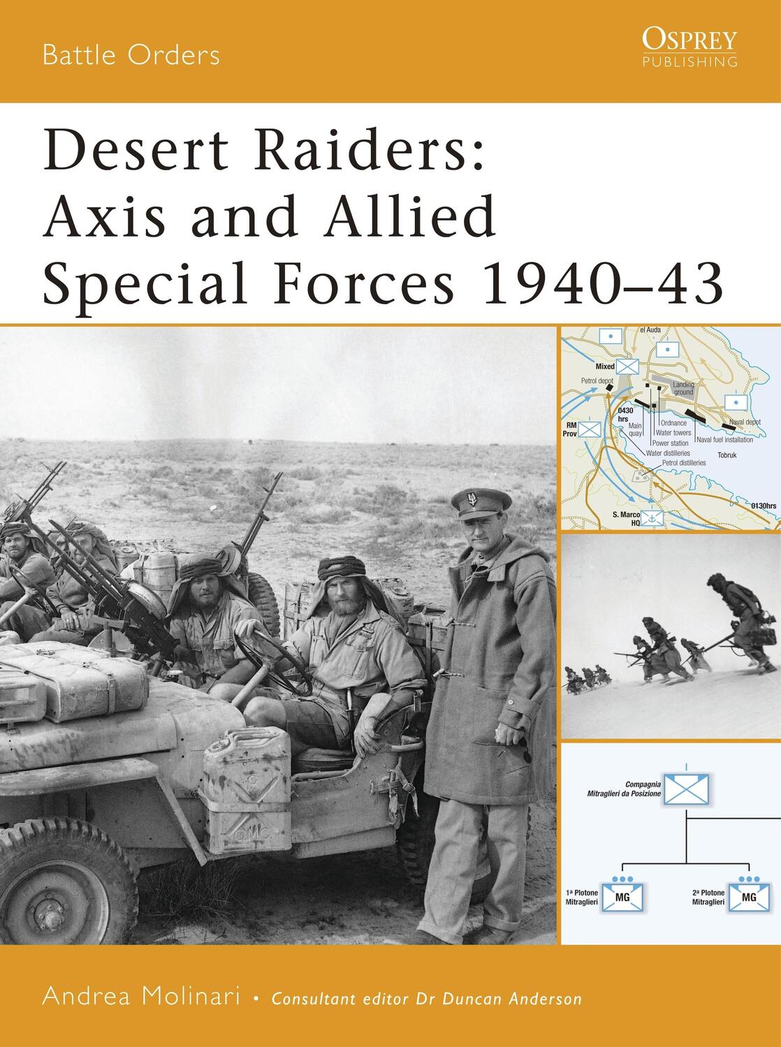 Cover: 9781846030062 | Desert Raiders: Axis and Allied Special Forces 1940-43 | Molinari