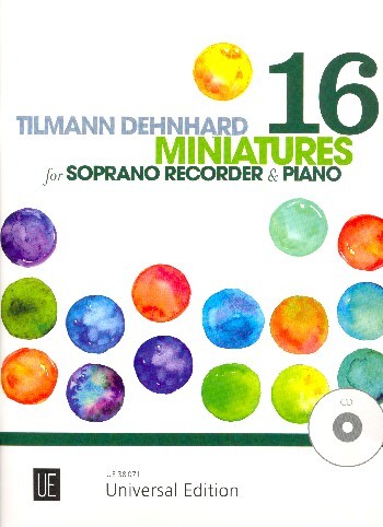 Cover: 9790008089657 | Dehnhard, T: 16 Miniatures | Tilmann Dehnhard | Taschenbuch | Deutsch
