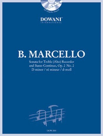 Cover: 9783905476583 | Sonata for Treble (Alto) Recorder and BC | Op. 2 No 2 in D minor