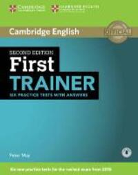 Cover: 9781107470187 | May, P: First Trainer Six Practice Tests with Answers with A | May