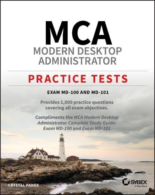 Cover: 9781119712930 | MCA Modern Desktop Administrator Practice Tests | Crystal Panek | Buch