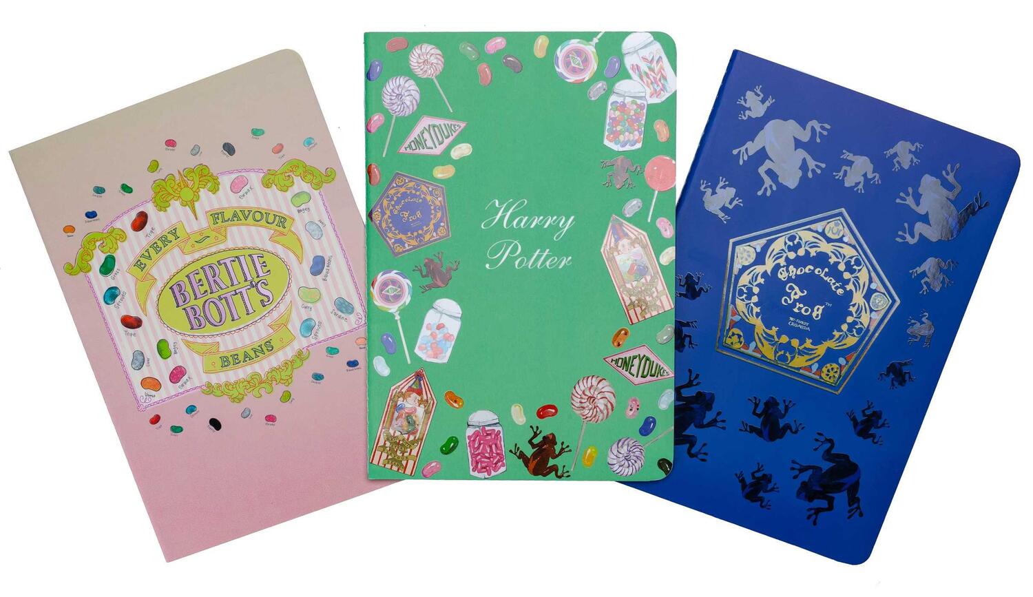 Cover: 9798886631425 | Harry Potter: Honeydukes Planner Notebook Collection (Set of 3):...