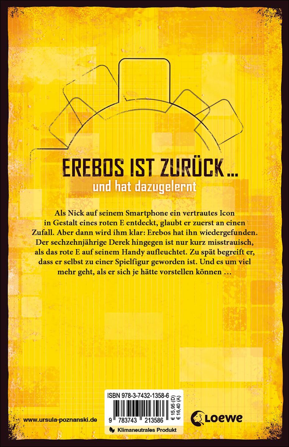 Rückseite: 9783743213586 | Erebos 2 | Der Spiegel Nr. 1-Bestseller der Erfolgsautorin | Poznanski