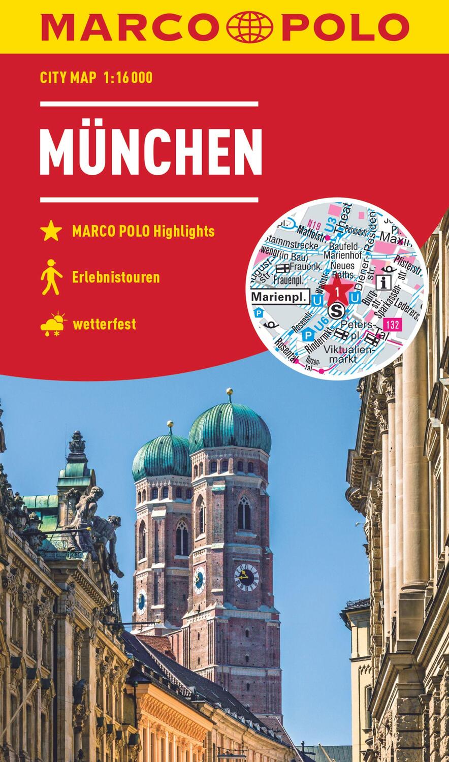 Cover: 9783829730976 | MARCO POLO Cityplan München 1:16.000 | (Land-)Karte | Deutsch | 2022
