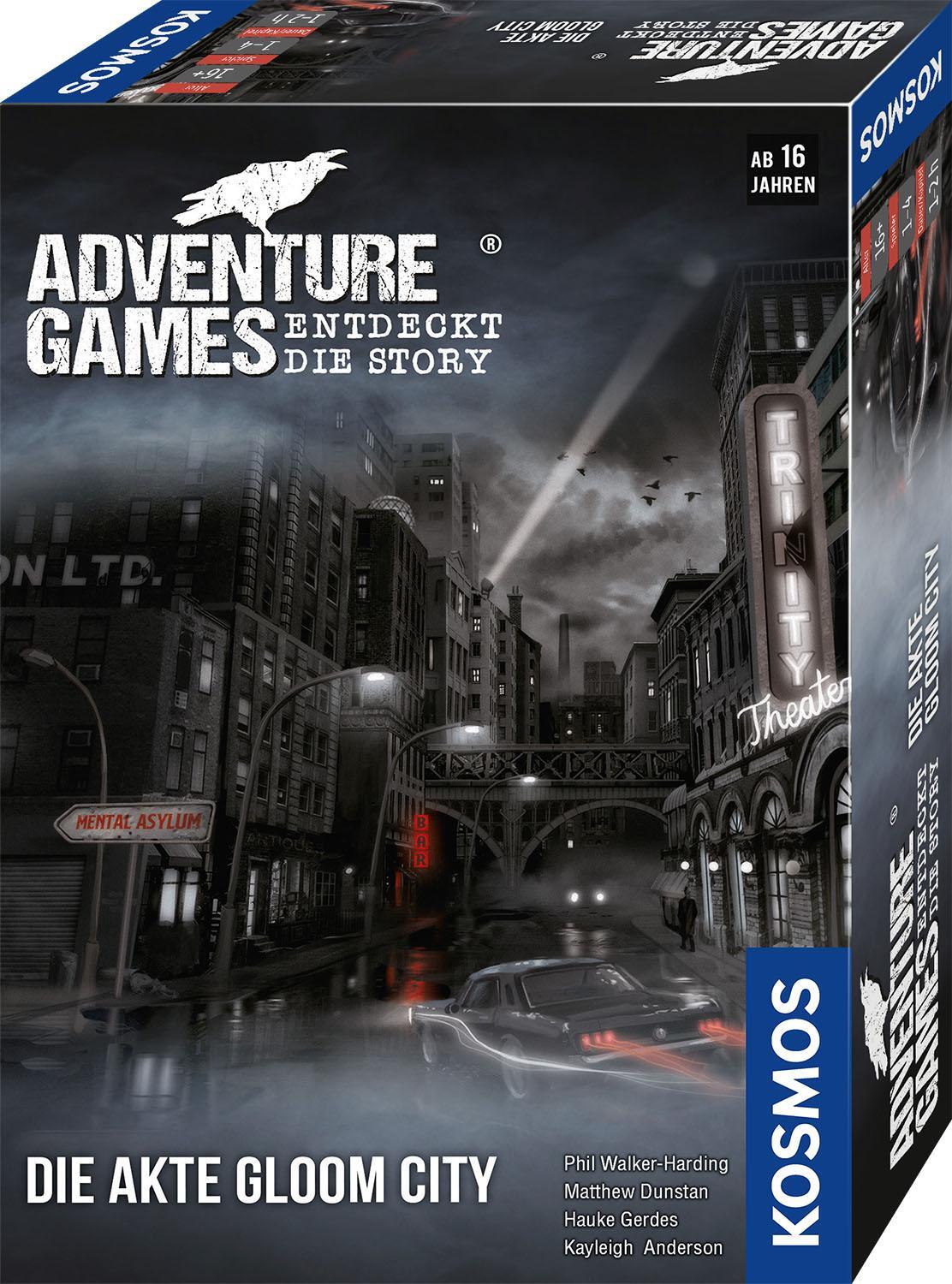 Cover: 4002051695200 | Adventure Games - Die Akte Gloom City | Spiel | Deutsch | 2021