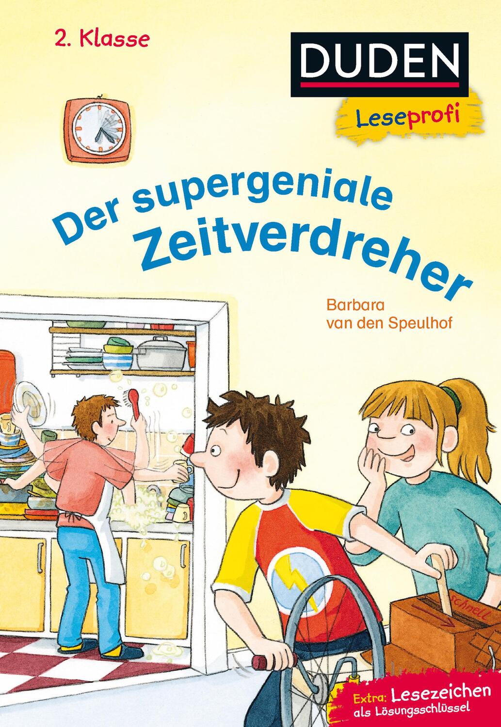Cover: 9783737333733 | Duden Leseprofi - Der supergeniale Zeitverdreher, 2. Klasse | Speulhof