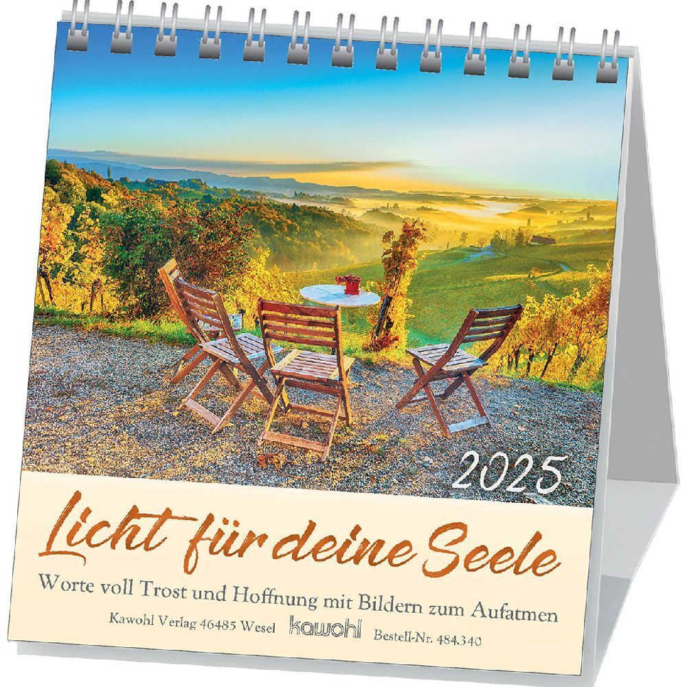 Cover: 9783754834053 | Licht für deine Seele 2025 | Kalender | Spiralbindung. Spiralbindung