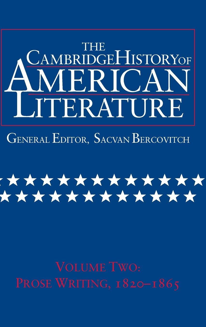 Cover: 9780521301060 | The Cambridge History of American Literature | Sacvan Bercovitch