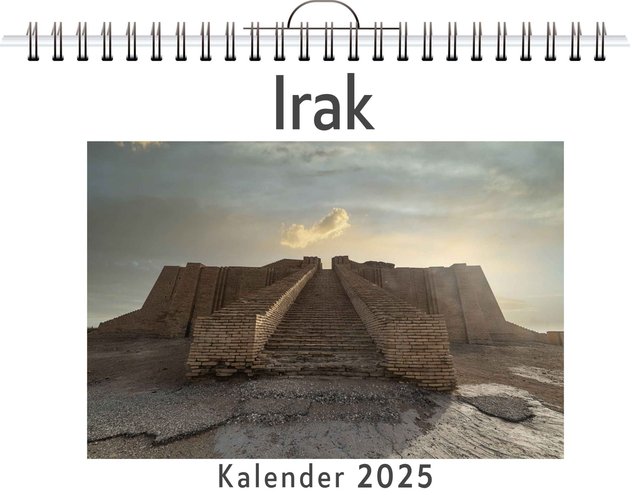 Cover: 9783759123510 | Irak - (Wandkalender 2025, Kalender DIN A4 quer, Monatskalender im...