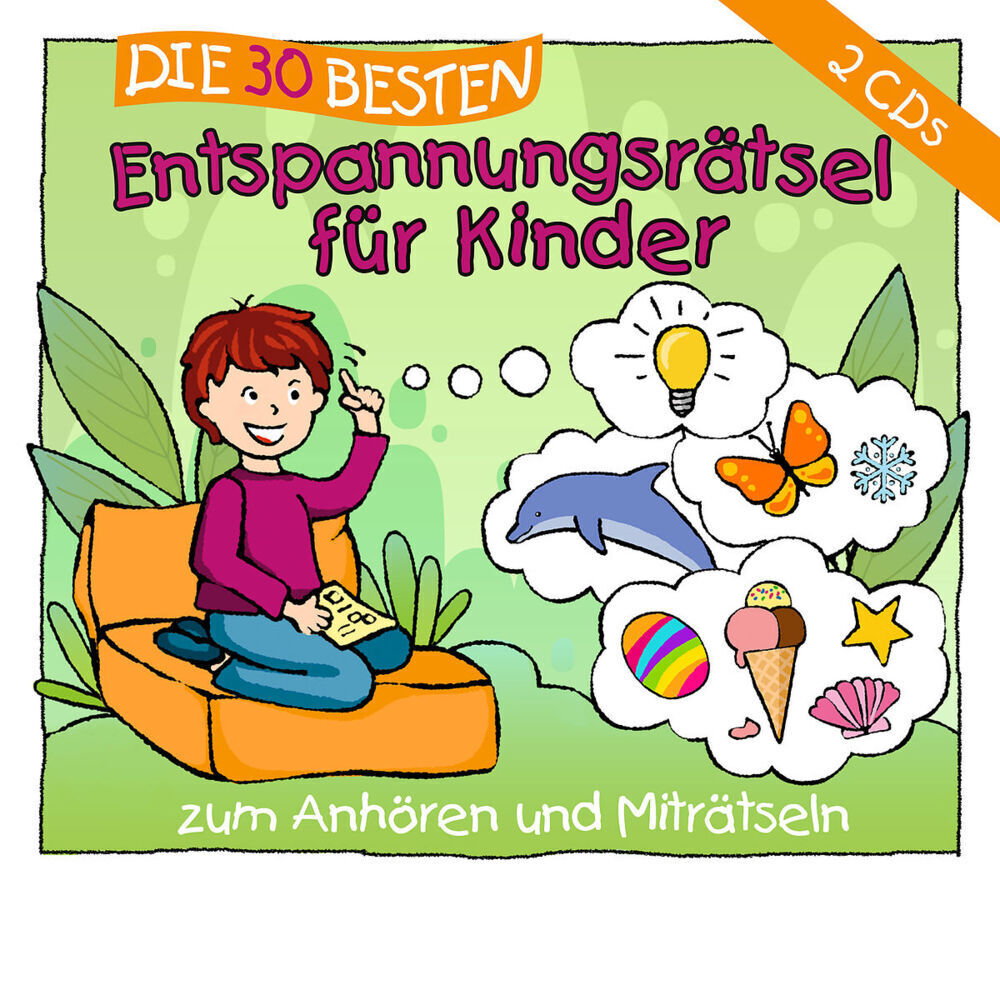 Cover: 4260167476797 | Die 30 besten Entspannungsrätsel für Kinder, 2 Audio-CD | Seyffert