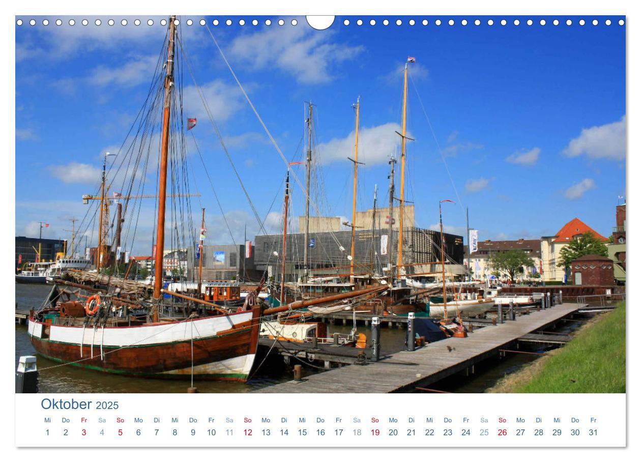 Bild: 9783435330355 | Bremerhaven 2025. Impressionen aus den Havenwelten (Wandkalender...