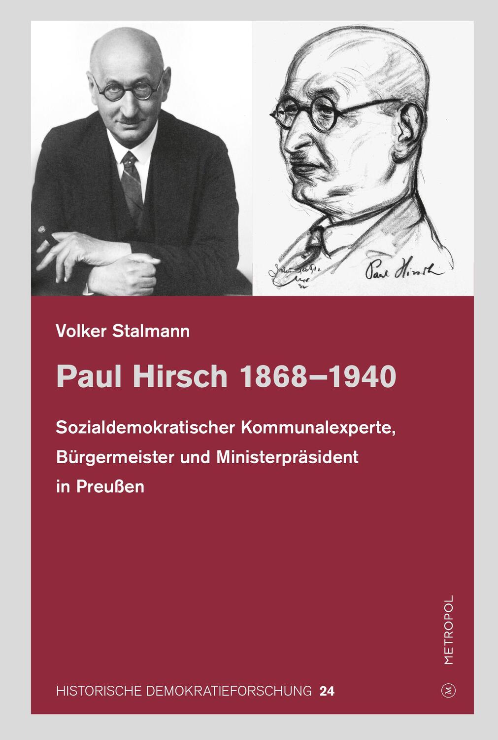 Cover: 9783863317249 | Paul Hirsch 1868-1940 | Volker Stalmann | Taschenbuch | 426 S. | 2023