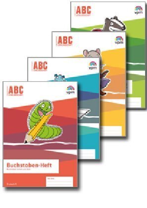 Cover: 9783120116493 | ABC-Lernlandschaft 1/2. Basis-Paket: 4 Arbeitshefte Druckschrift...